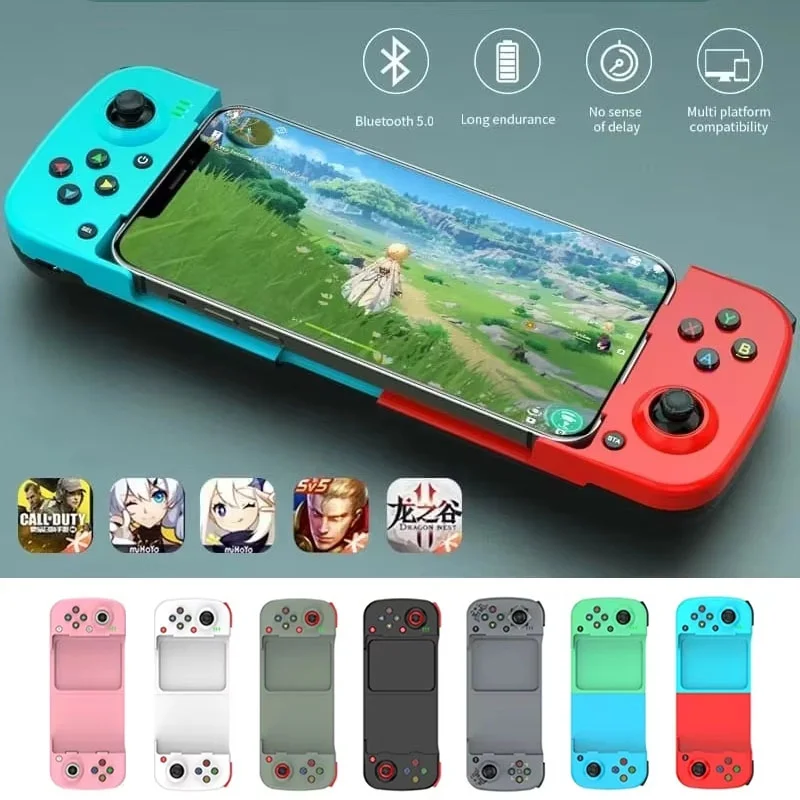 

Wireless Bluetooth Stretchable Game Controller For Mobile Phone Android IOS Gamepad Joystick Eat Chicken Gamepad For PS4 Switch