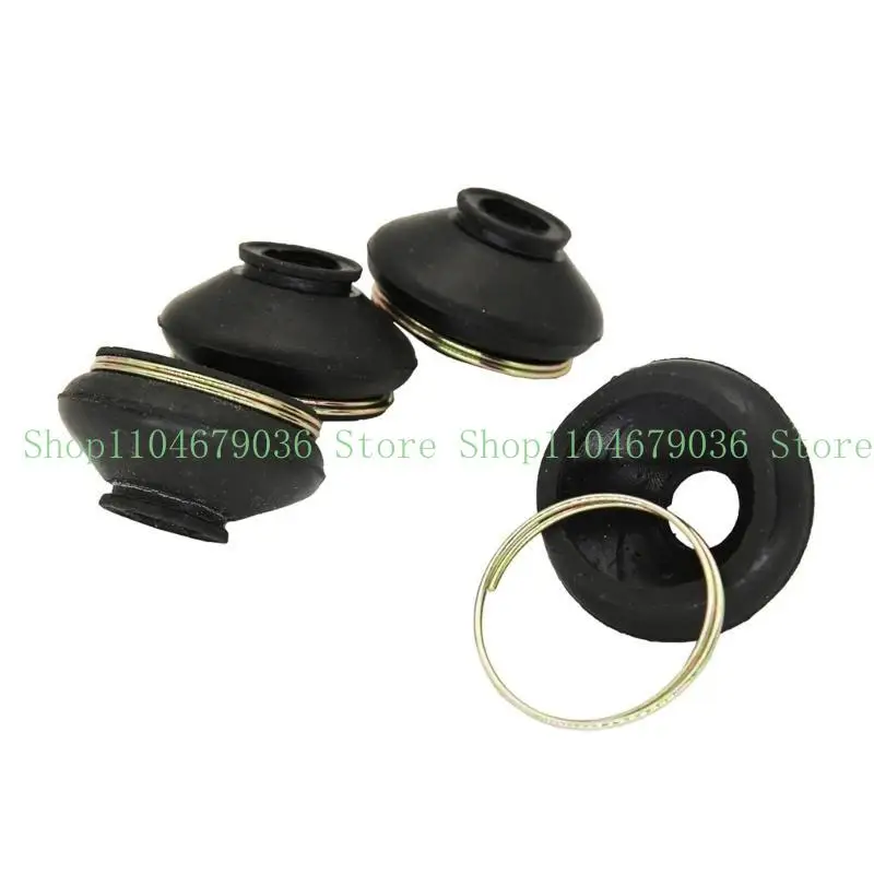 652F Set Of 4 Rubber Dust Covers Protective Rubber Caps Universal Rubber Covers Adjustable Covers for ATVs
