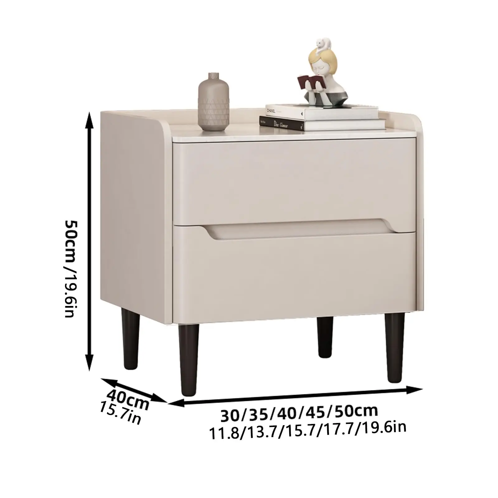 متعددة الوظائف شحن لاسلكي الذكية مكبر الصوت الجدول الأثاث طاولة السرير غرفة نوم حديثة منضدة ليلية ذكية #2