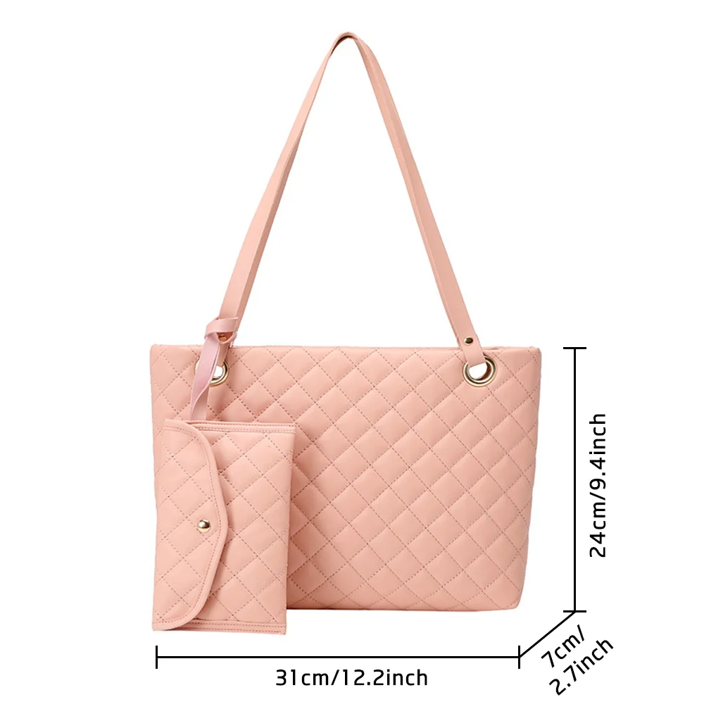 New Fashionable Retro Women's Shoulder Bag Suitable for Shopping Outdoor Travel Portable Storage Item Storage Shopping Bags