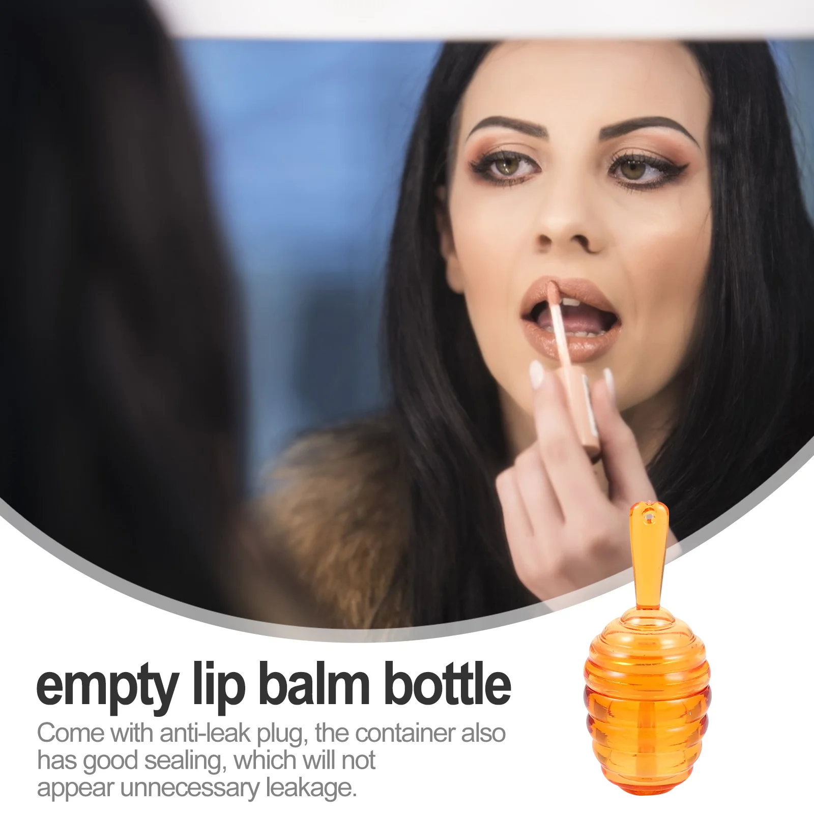 Tubes de brillant à lèvres en nid d'abeille, conteneurs rechargeables en plastique pour baume à lèvres, étanches, durables, bouteilles de rouge à lèvres rechargeables pour voyage, DIY, 20 pièces