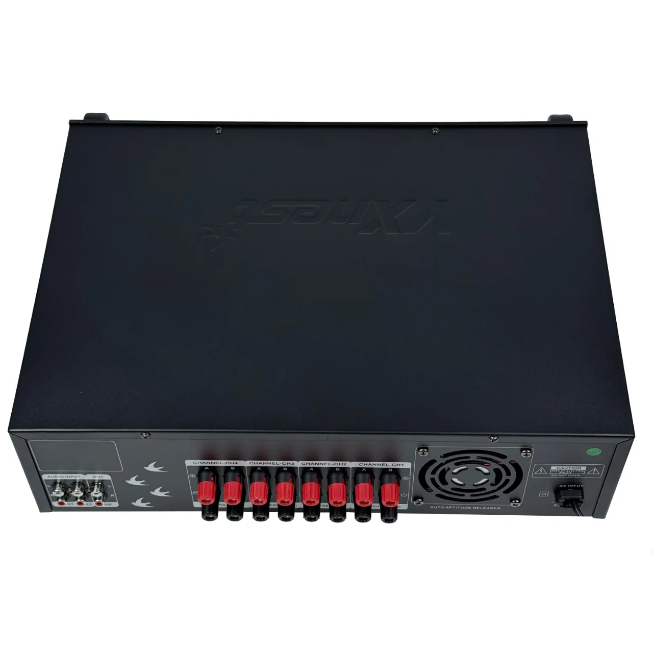 Professional A8 Sound System Power Amplifier 20Hz-20KHz Metal Material Music Subwoofer FM Radio Tuner  Home Audio