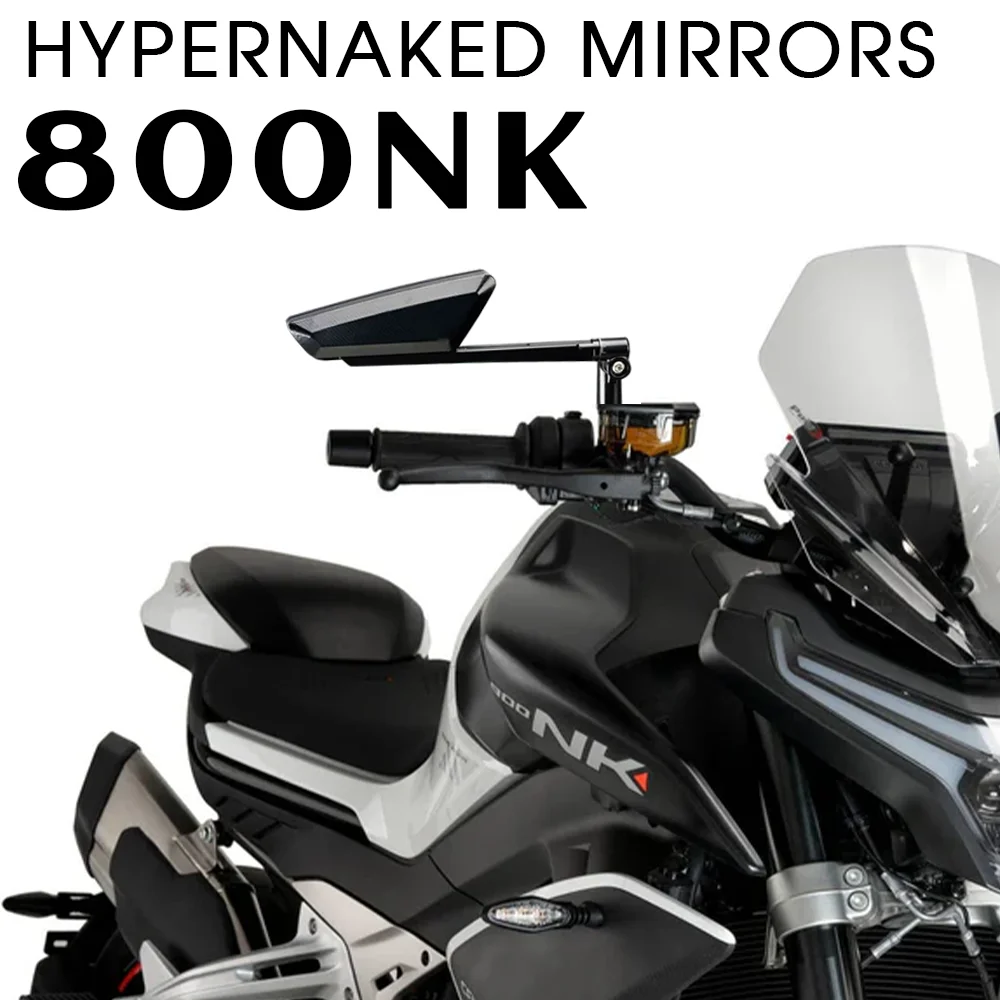 800NK 450NK 650NK Motorcycle Hypernaked Mirrors for CFMOTO 800NK Sport/Advanced Accessories Adjustable Side Rearview NK800