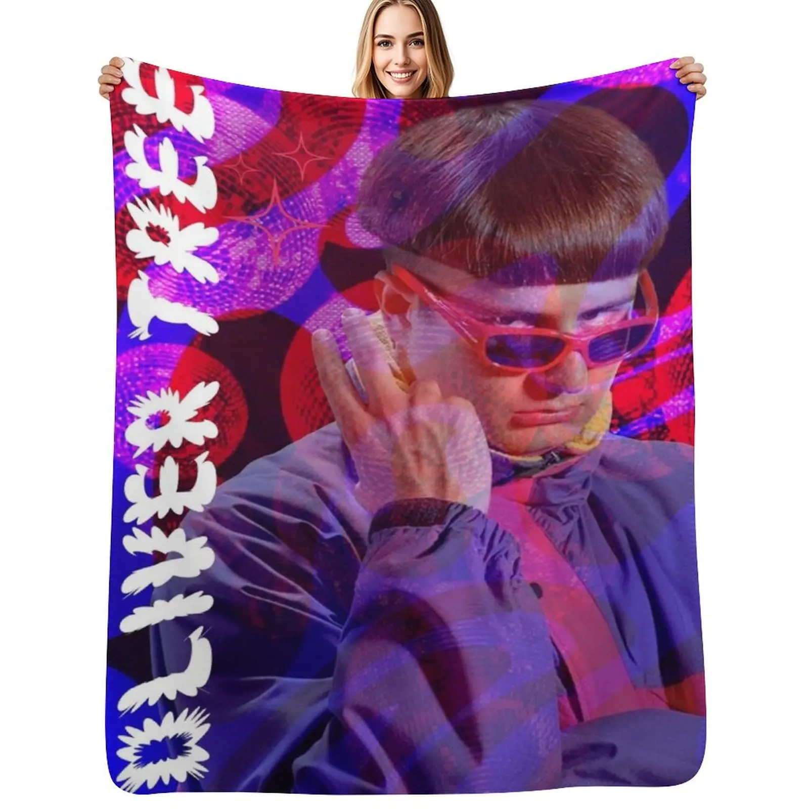 

OLIVER TREE Throw Blanket Luxury Designer Comforter Flannel Fabric anime Blankets