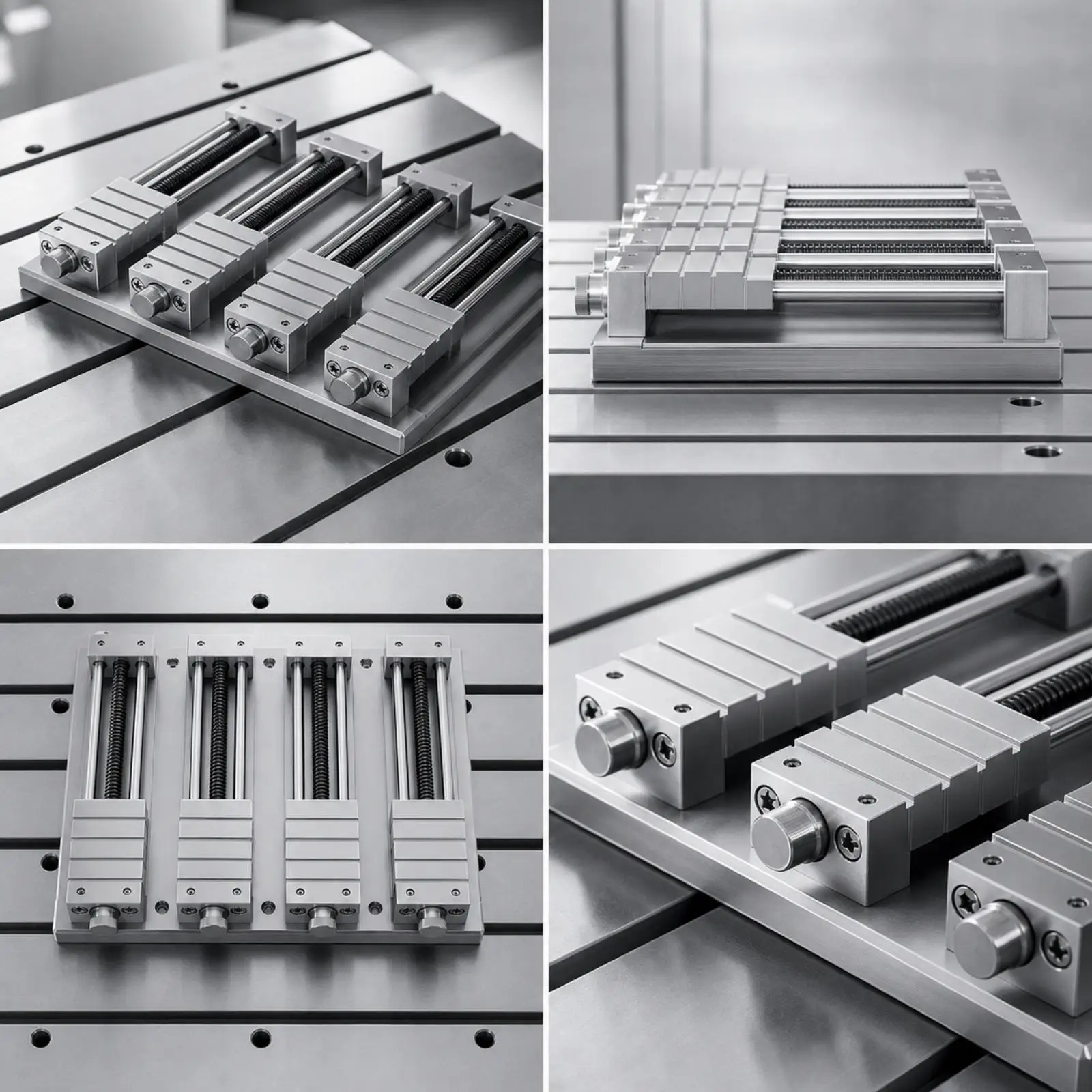 CNC Clamping Fixture Precision-Milled for Machine Shops, Machinists
