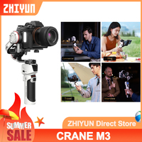 ZHIYUN CRANE M3 3-Axis Handheld Camera Gimbal Stabilizer Quick Release for Mirrorless Cameras Phone for Sony ZVE10 Canon Phone