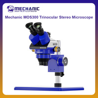MECHANIC OFFICIAL MOS300 Trinocular Stereo Microscope HD Clear Magnified 7-50X Continuous Zoom Observation For Phone Repair