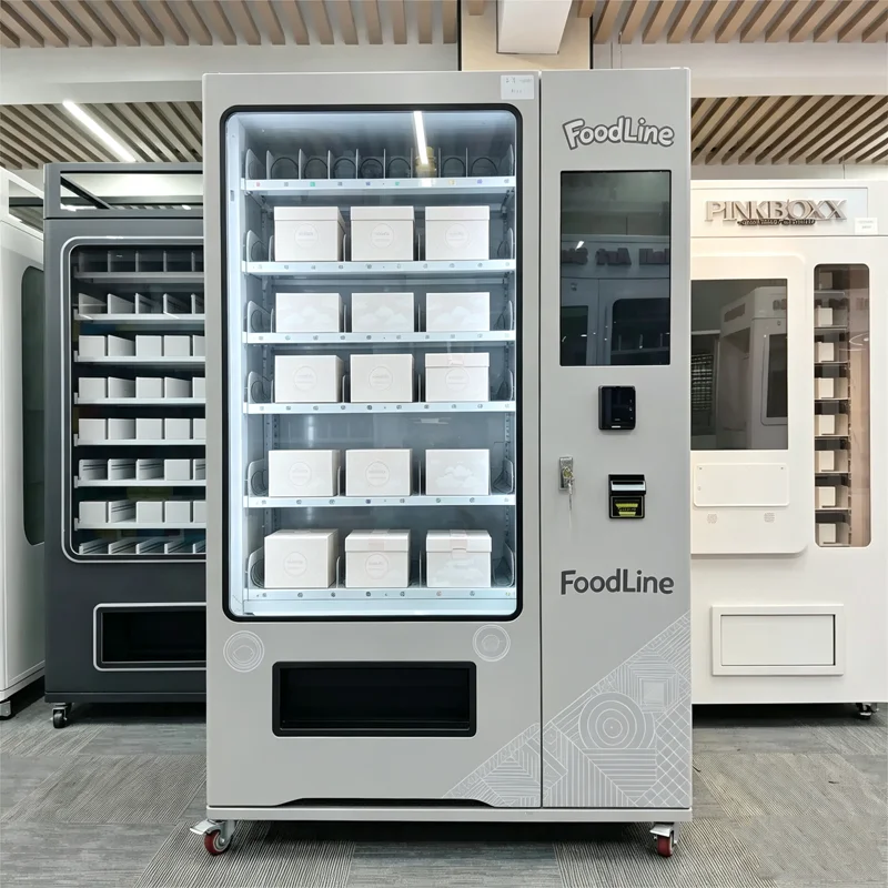 Smart Blind Box Supplies Interactive Touch Screen Vending Machine with SDK Function Combo Snack Drink Vending Machine Custom