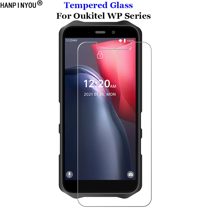 

For Oukitel WP12 13 17 18 19 20 21 Pro Clear Tempered Glass 9H 2.5D Premium Screen Protector Protection Film
