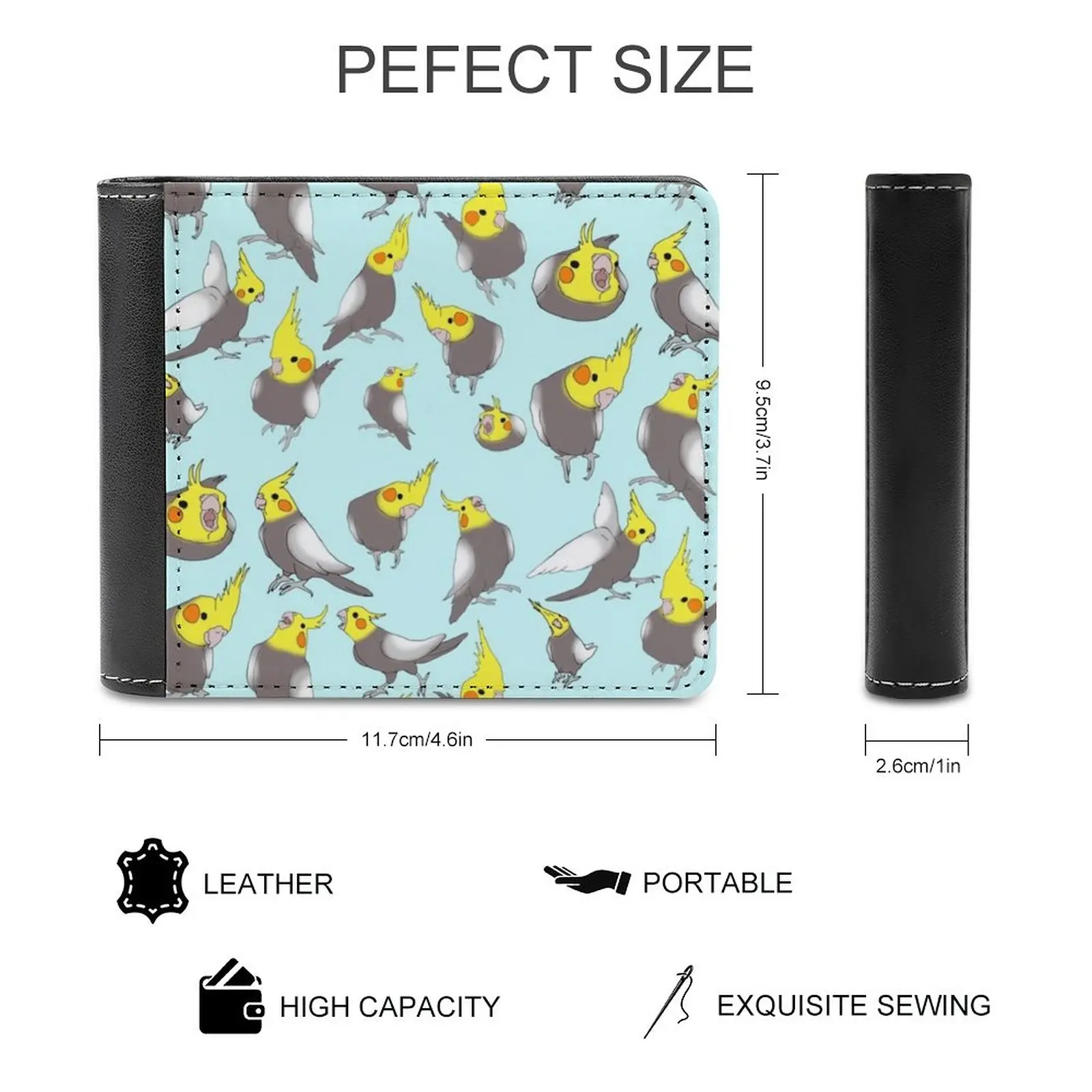 محفظة جلدية مرصعة بالنجوم على شكل وحيد القرن محفظة رجالية يمكنك صنعها بنفسك محفظة شخصية هدية عيد الأب يونيكورن وودلاند ليلة مرصعة بالنجوم السماء المرصعة بالنجوم