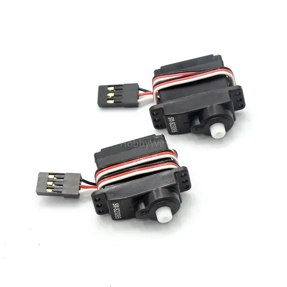 SpingRC SM-S2309S Micro Analog Servo Plastic Gears 2pcs  RC Model Airplane Glider Helicopter image 3