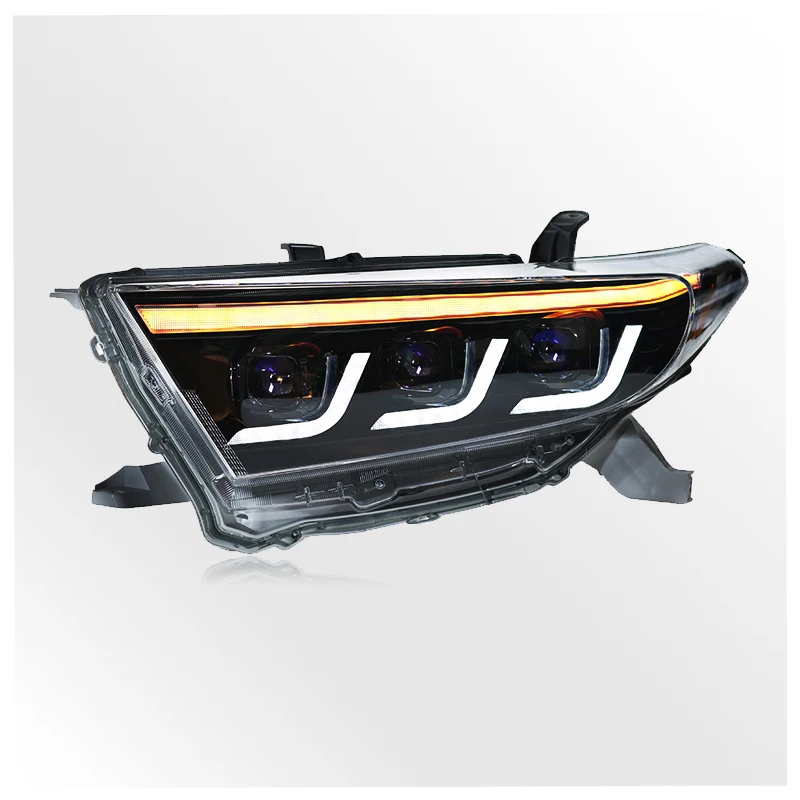 DRL Lamp Car Headlights Toyota Highlander 2012 2013 2014