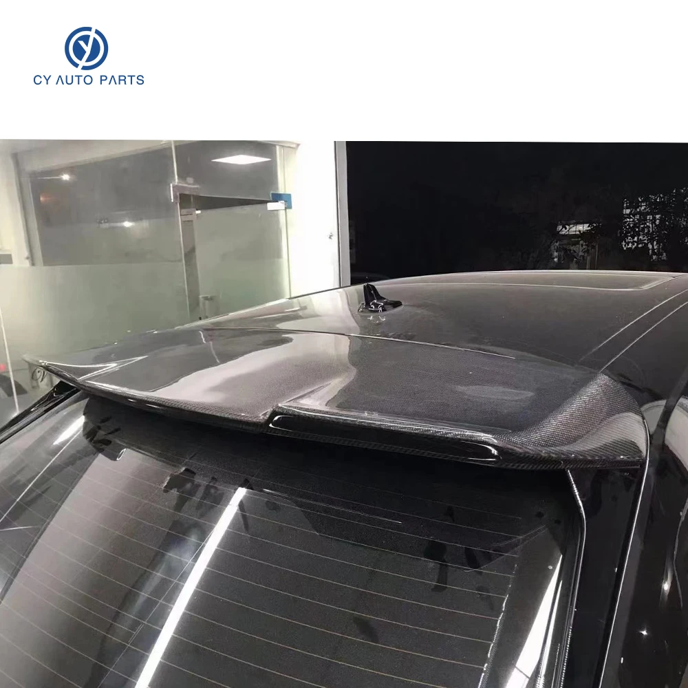Карбоновый задний спойлер на крышу для Audi Q8 2019-2023, в стиле OEM, накладка на багажник, аксессуар для улучшения эстетики автомобиля