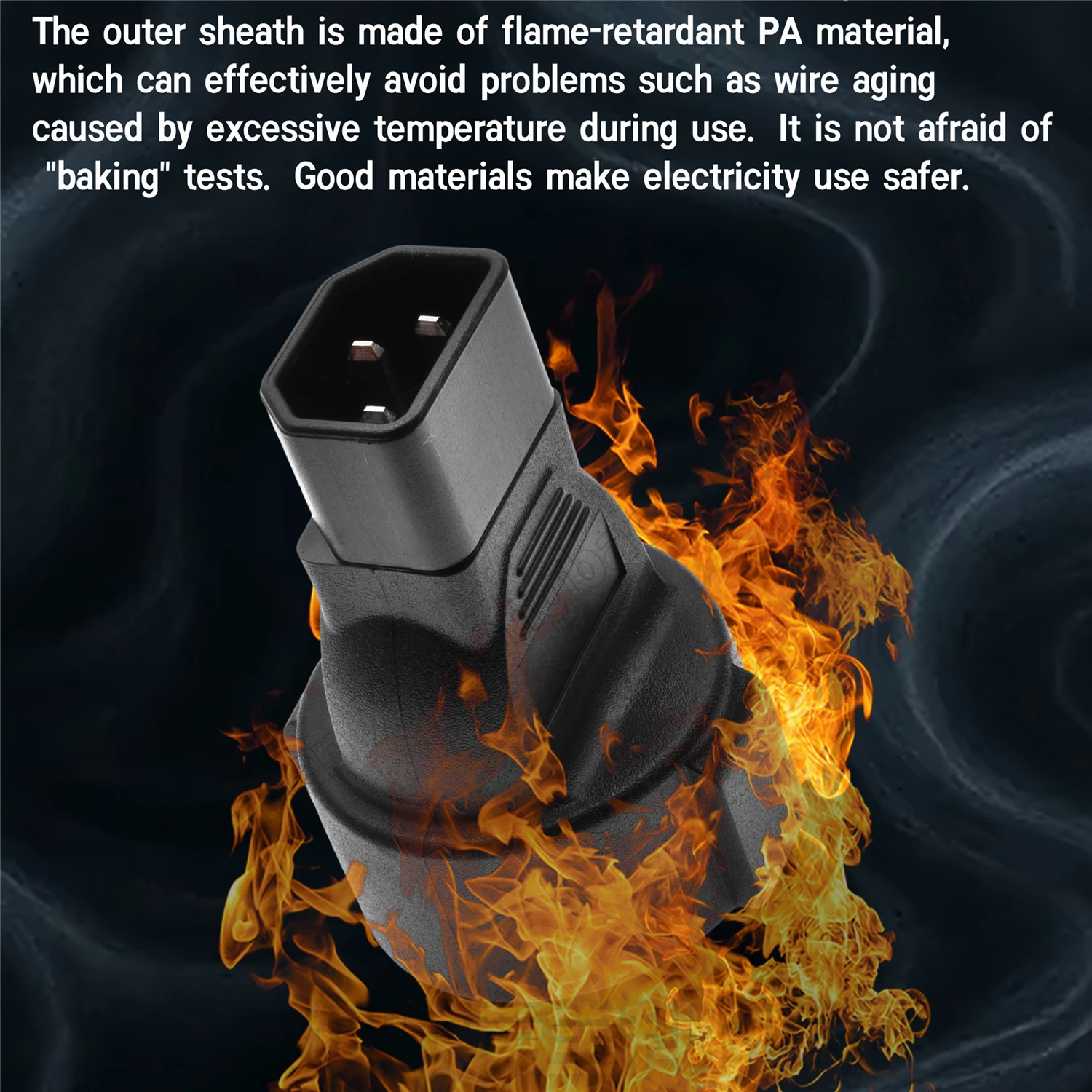 Black IEC320 C14 To…