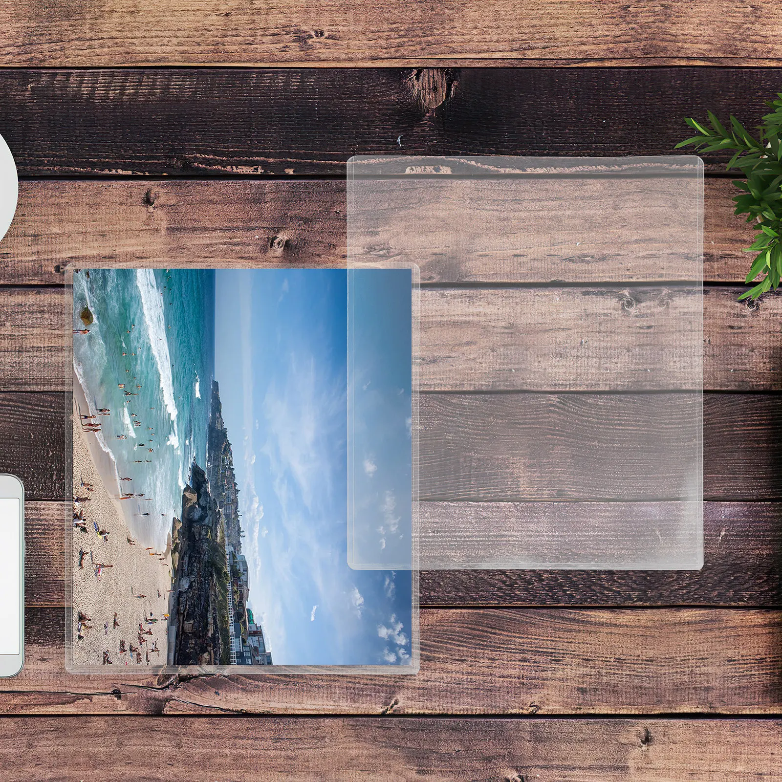 

10Pcs Transparent Plastic Photo Sleeves Heavy Duty Page Protectors for 8.5 X 11 Inch Photos Posters Certificates Hard Rigid