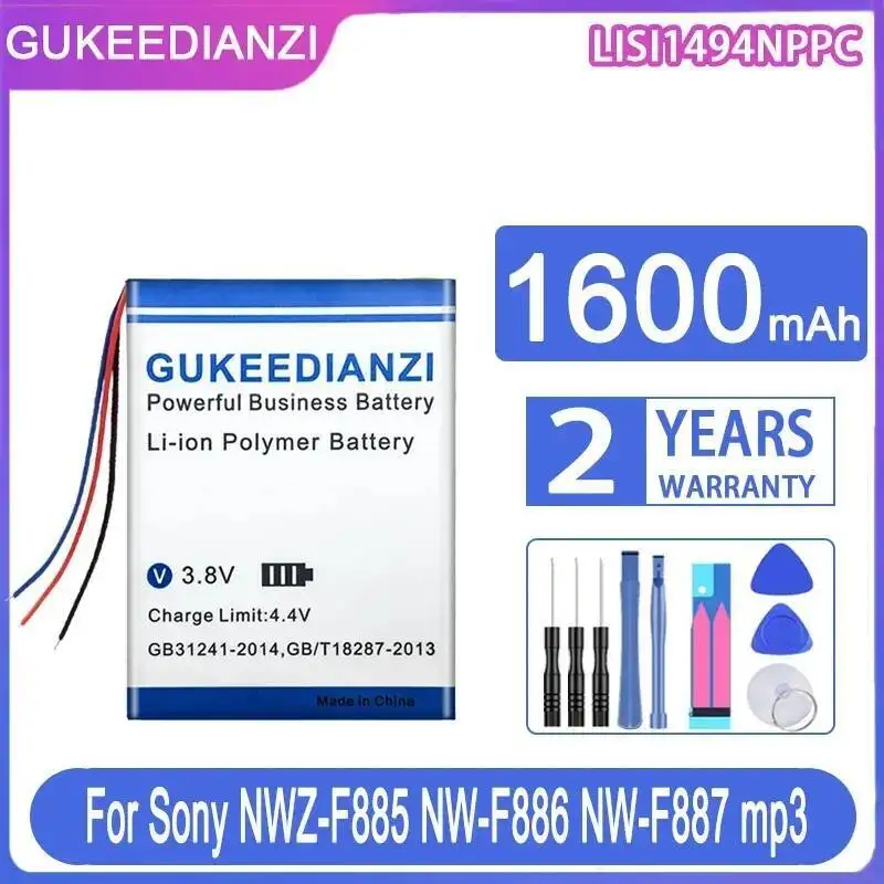 

Mp3 Mp4 аккумулятор LISI1494NPPC для Sony Nwz-F885 NW-F886 NW-F887 Премиум замена 1600 мАч