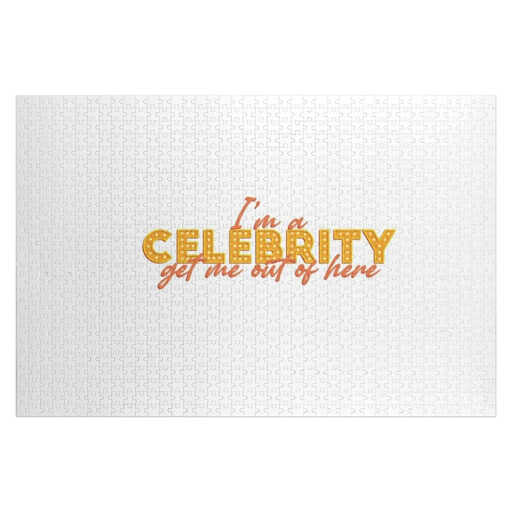 

I'm A Celebrity, Get Me Out Of Here Jigsaw Puzzle Personalised Customizable Child Gift Personalized Toys Puzzle