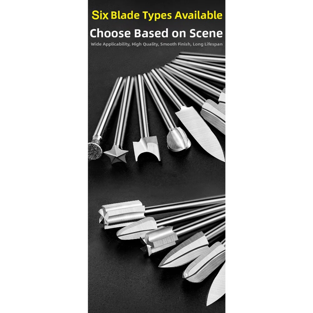 

Comprehensive Carving Bit Range Power Tool Accessory Carving Kit AS SHOWN Rotary Burrs No Burrs Complete Size Range