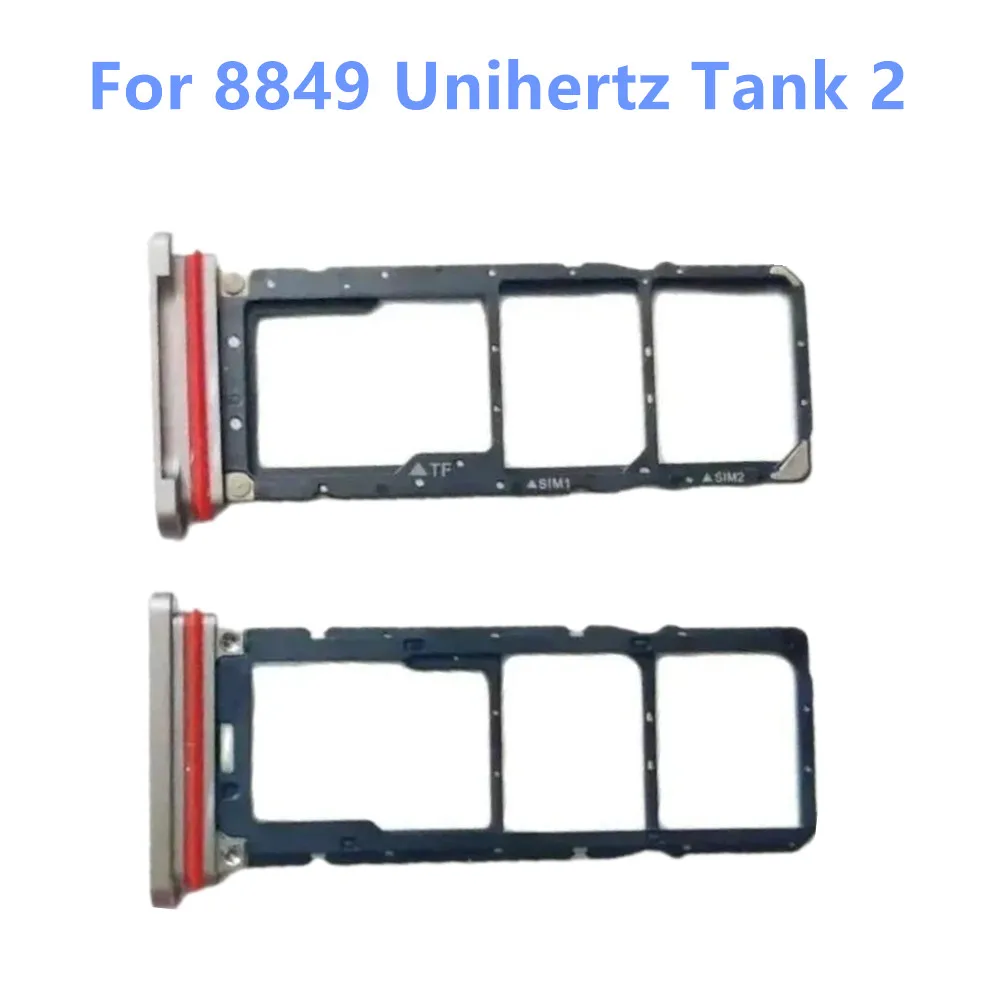 For 8849 Unihertz Tank 2 Cell Phone New Original Sim TF Card Holder Tray Card Slot