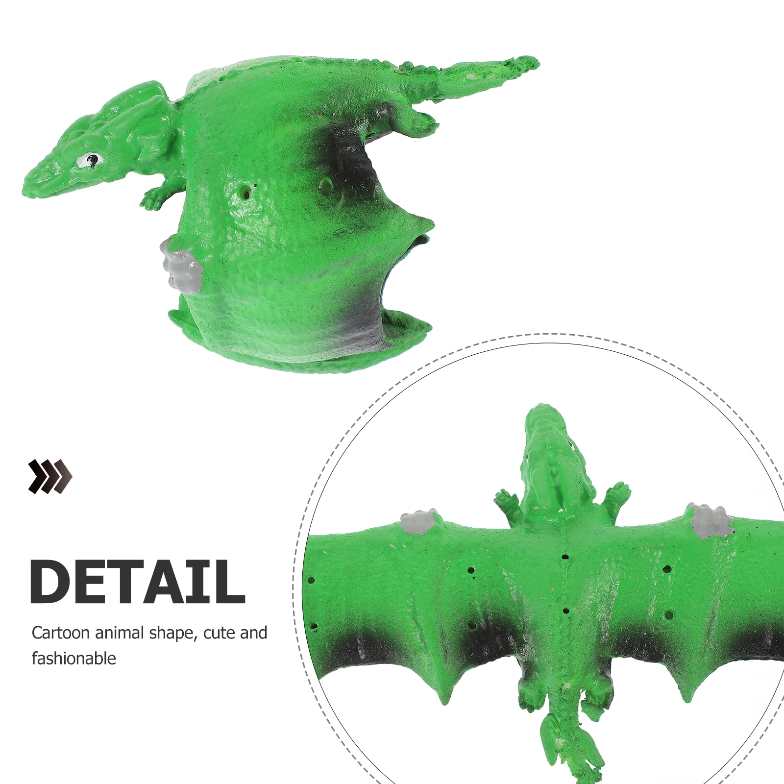 Bracciale schiaffo con dinosauro Bracciale flessibile in TPR per bambini Regalo per feste Festival Aula Bomboniere per compleanno Accessorio per il tempo di gioco