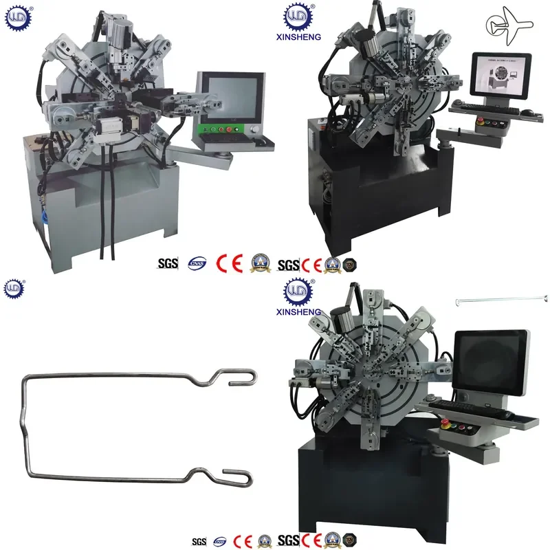 Deposit-Metal wire forming machine, hook bending machine CNC camless spring equipment, spring machine, eight-claw machine