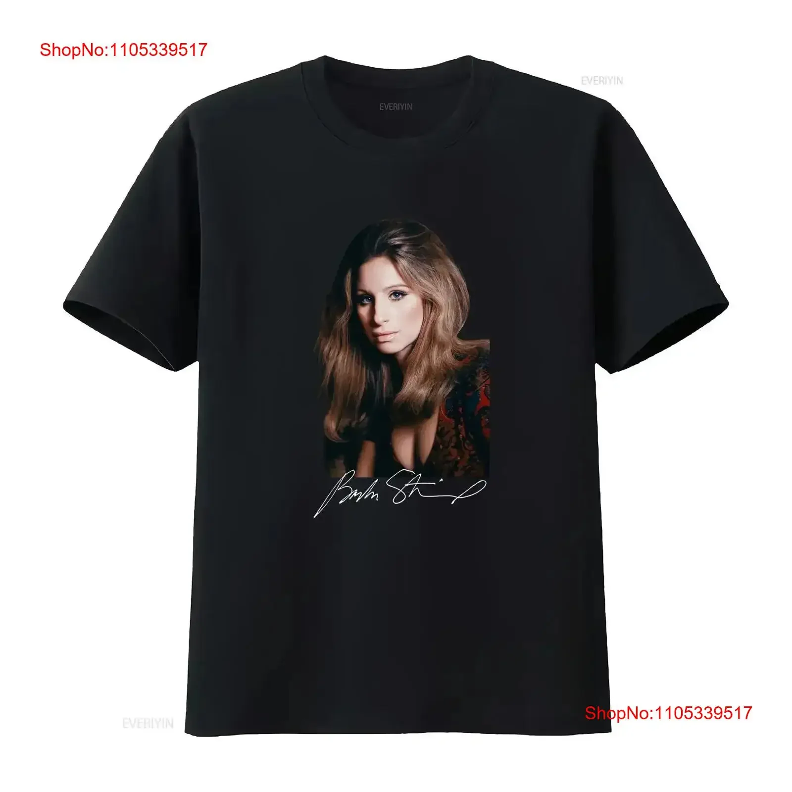Hot Barbra Streisand Logo Country Music All Size T Shirt 1NG192 vintage Washed designer clothes streetwear Stylish Slightly
