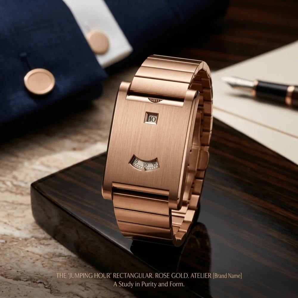 Retro Styling Quartz Watch Steel Band Water Resistant Square Watch Smooth Finish Stainless Steel Band Wristwatch Casual Outfits