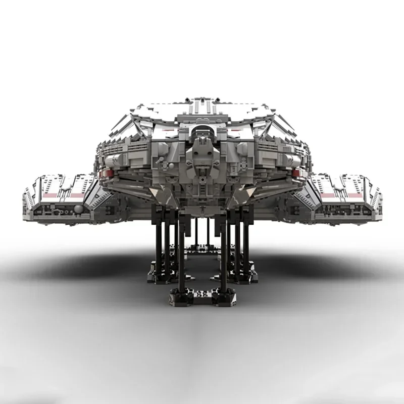 MOC-décennie s de Construction de Vati eau Spatial UCS Genic Lestar Galactica, Modèle de Brique de Technologie à Assembler Soi-Même, Jouet de Soleil Spatial, Cadeau de Vacances pour Enfant