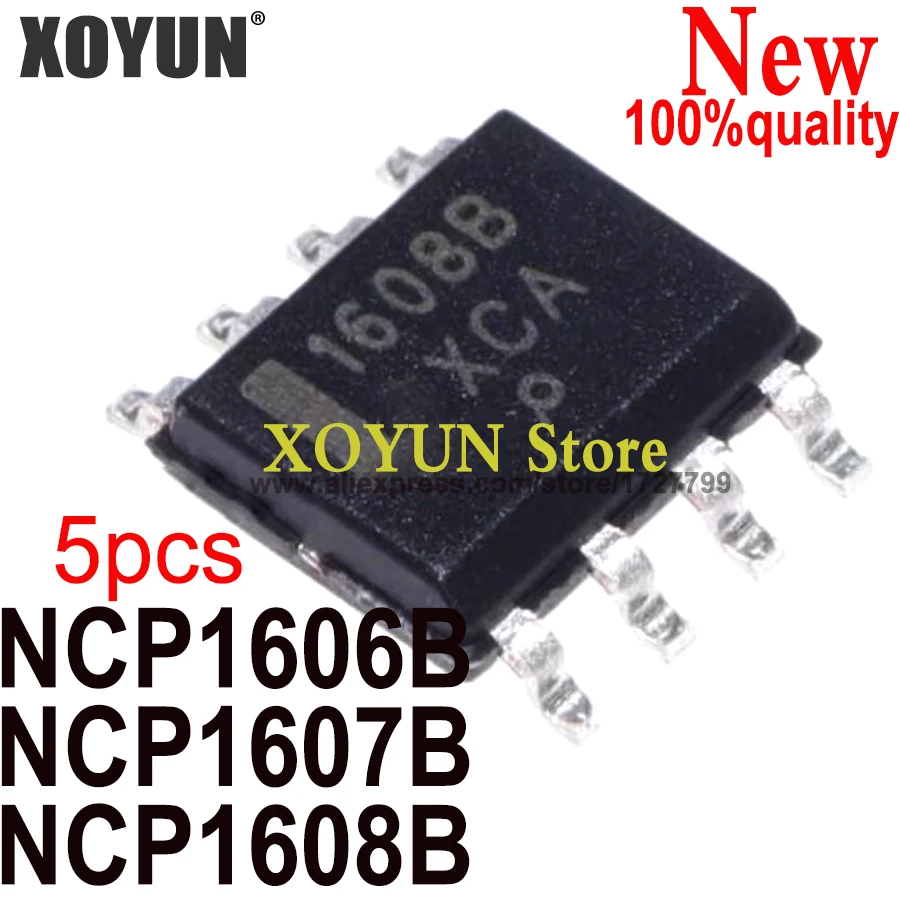 (5piece) 100% New NCP1606B NCP1607B NCP1608B 1606B 1607B 1608B sop-8