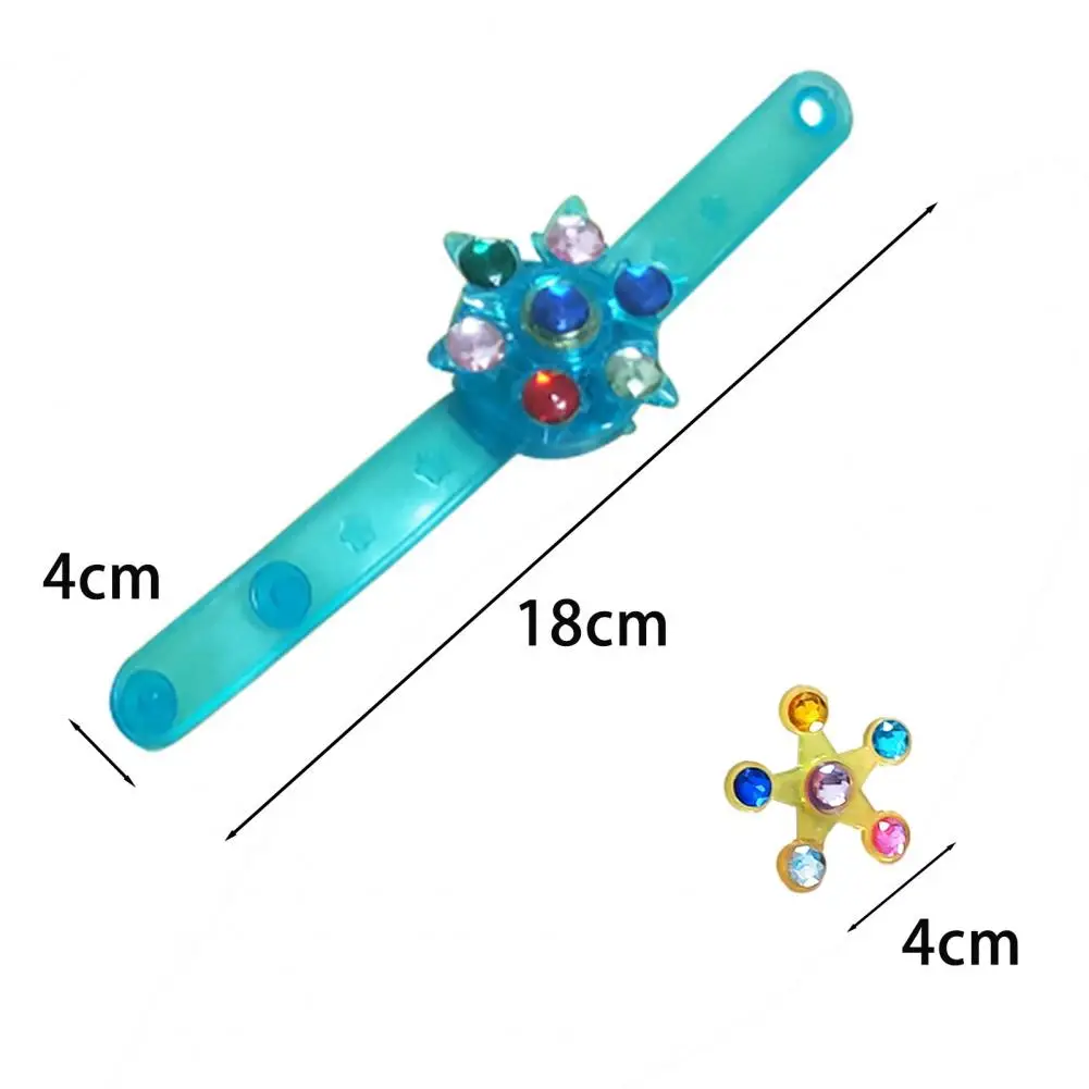 Wholesale & Dropshipping 5Pcs Fidget Spinner Bracelets For Kids Glow-in-the-Dark Fun Party Favors Quick Spinning Toy Watches