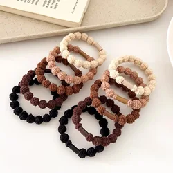 5 PCS/Set Hair Bands for Women Girls Basic Hair Ties Ropes Simple Solid Elastic Headband Hair Accessories Ponytail Holder