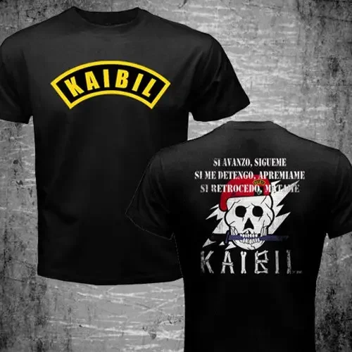 Guatemala Army Special Force Kaibil Kaibiles Training El Infierno 2019 Newest Letter Novelty Men'S Brand Clothing Casual Shirt