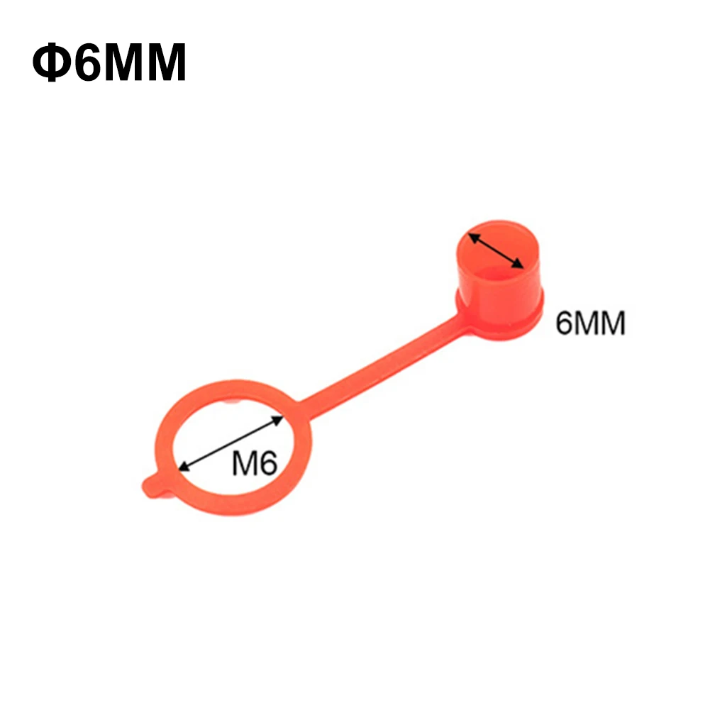 Tool Cap For Most Grease Motorcycles Nipple Plastic Protective Cap Red Rustproof Cars Environmentally Friendly
