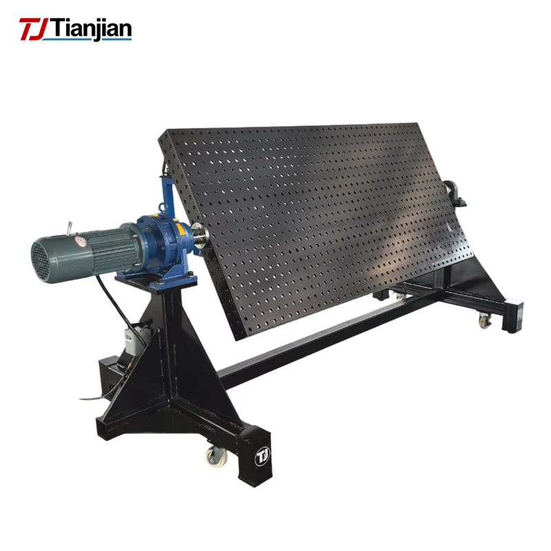Portable Welding Positioner Rotary Welding Table with 360 Degree Rotation Table Solder Station Rotating Welding Workbench