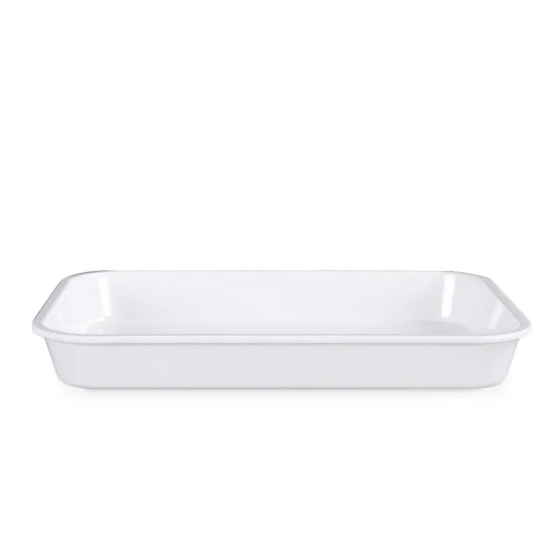 Melamine Tableware Thickened Rectangular Crayfish Plate Cold Vegetable Marinated Delicatessen Kebab Plate