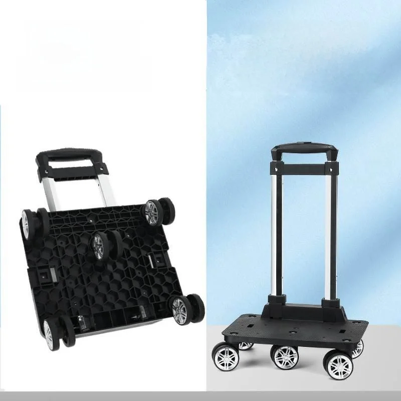 tige-de-traction-universelle-en-alliage-d'aluminium-cinq-roues-roue-d'avion-quatre-roues-chariot-empilable-portable-cadre-de-tige-de-traction-pour-sac-a-dos