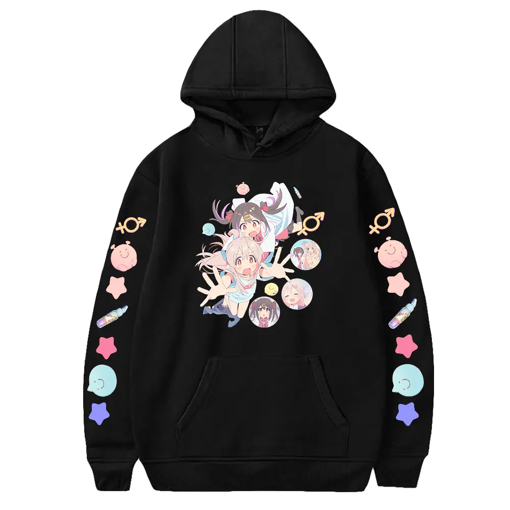 2023 Japan Manga Onimai I'm Now Your Sister Anime Hoodie Long Sleeve Men Women Sweatshirt Harajuku Clothes