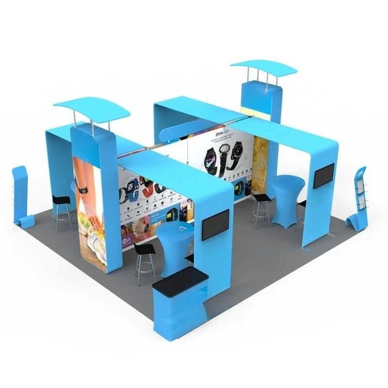 Lightweight Portable Aluminum Fabric Folding Advertising Campaign 20x20 Visualizer