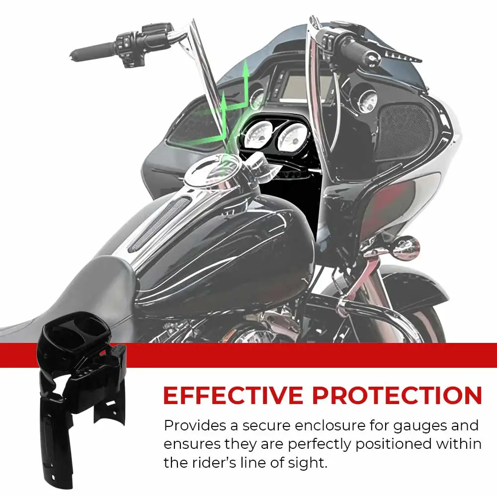 Instrument Housing Gauge Speedo Fairing Cover For Harley Road Glide Special CVO Ultra Limited FLTRXS FLTRXSE 2015-23 Motorcycle