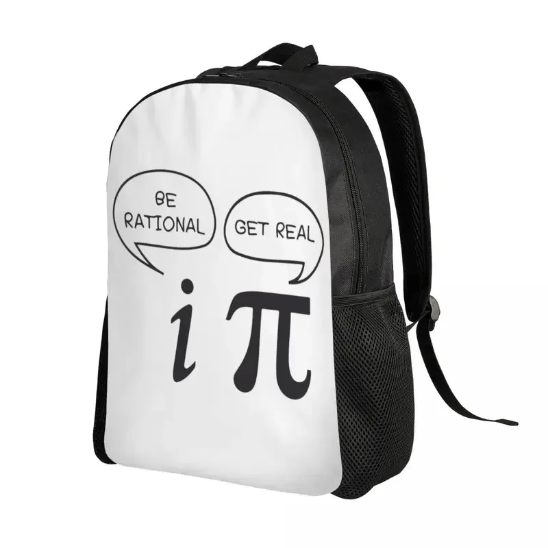 Mochila de viaje de broma de matemáticas Geek para hombres y mujeres, bolsa para computadora portátil escolar, regalo para profesores de matemáticas y ciencia, bolsas de día para estudiantes universitarios