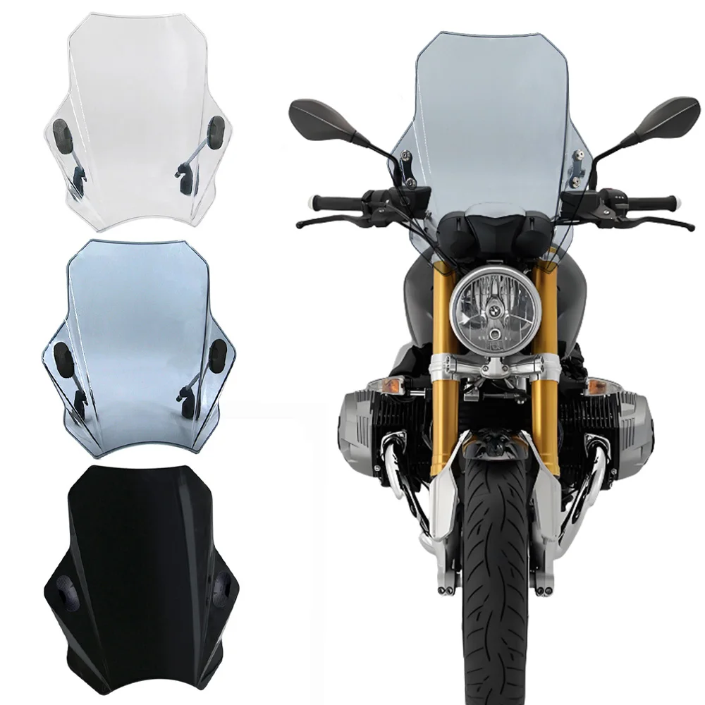 For  BMW RNINE TR NINE T RNINET motorcycle modification universal windshield adjustable metal bracket tube diameter 22.25.28MM