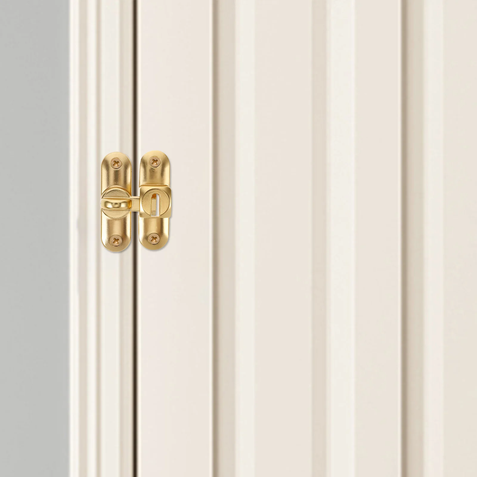 

Right Angle Door Lock Barn Latches Doors and Hardware Included Automatic Garage with Buckle