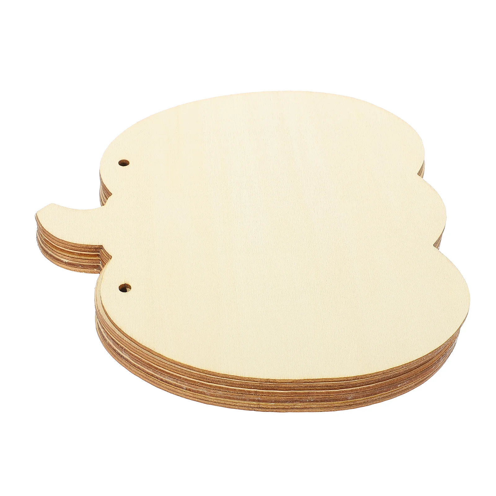 

10Pcs Wooden Pumpkin Shapes Unfinished DIY Wood Slices for Halloween Wedding Party Decoration Wood Craft DIY Crafts Material