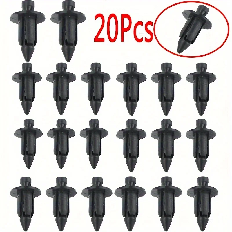 20pcs Fastener Clips for HONDA Yamaha for SUZUKI Kawasaki Plastic Rivet Fairing Clips