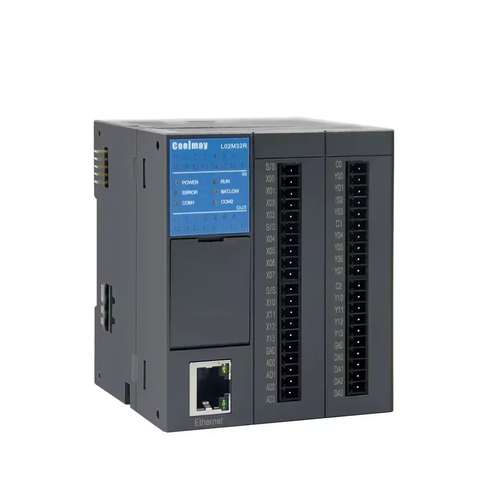 Coolmay L02 Series L02M24T L02M24R L02M32T L02M32R PLC Programmable Logic Controller for Factory