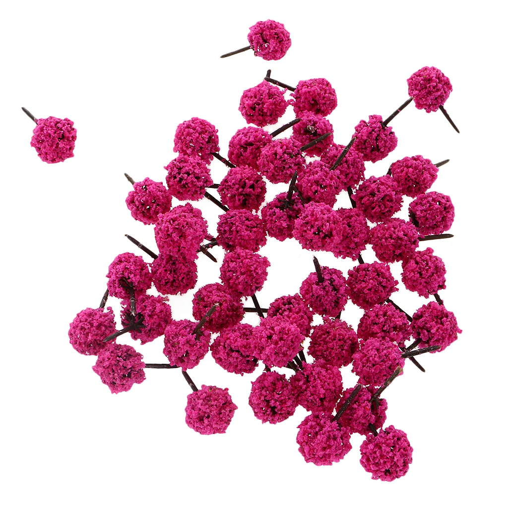 

50 pieces ball shaped model trees diy landscape landscape n scpala