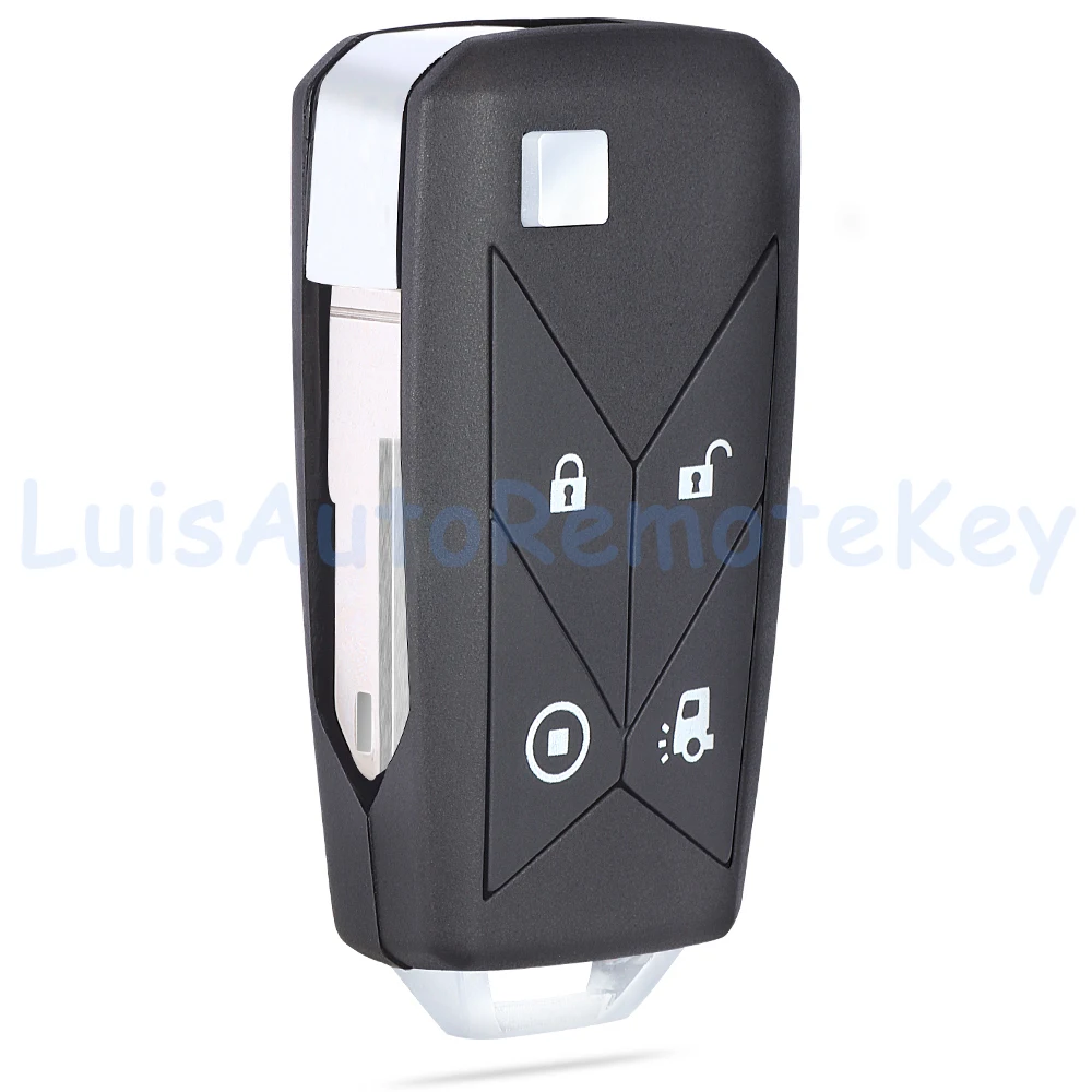 4 Buttons Case Flip Remote Car Key Fob Shell Cover Replacement for Renault Pickup Truck Lorry Gamma Series T C K view 6