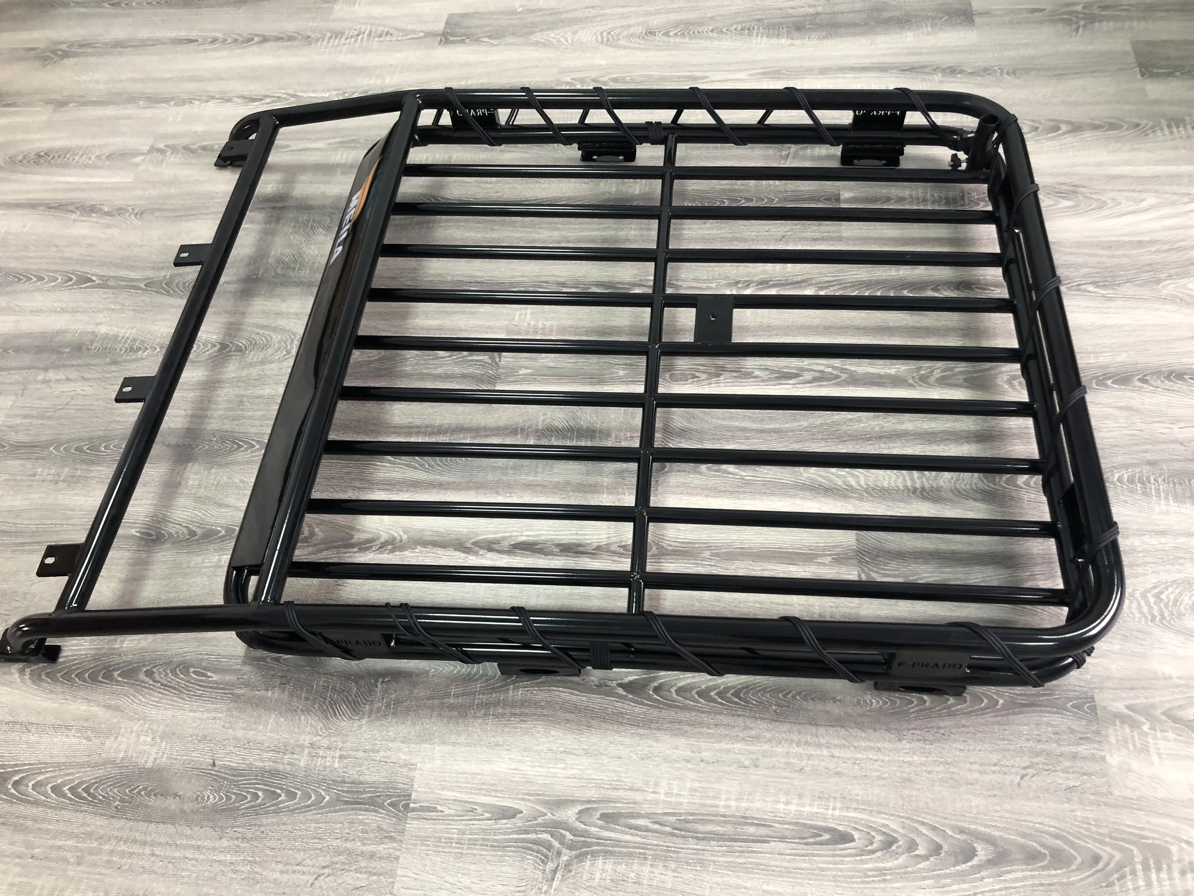 

YH-E-008-A High quality 38mm thickness iron steel roof rack luggage rack carrier basket roof basket for Prado/Landcruiser/Patrol