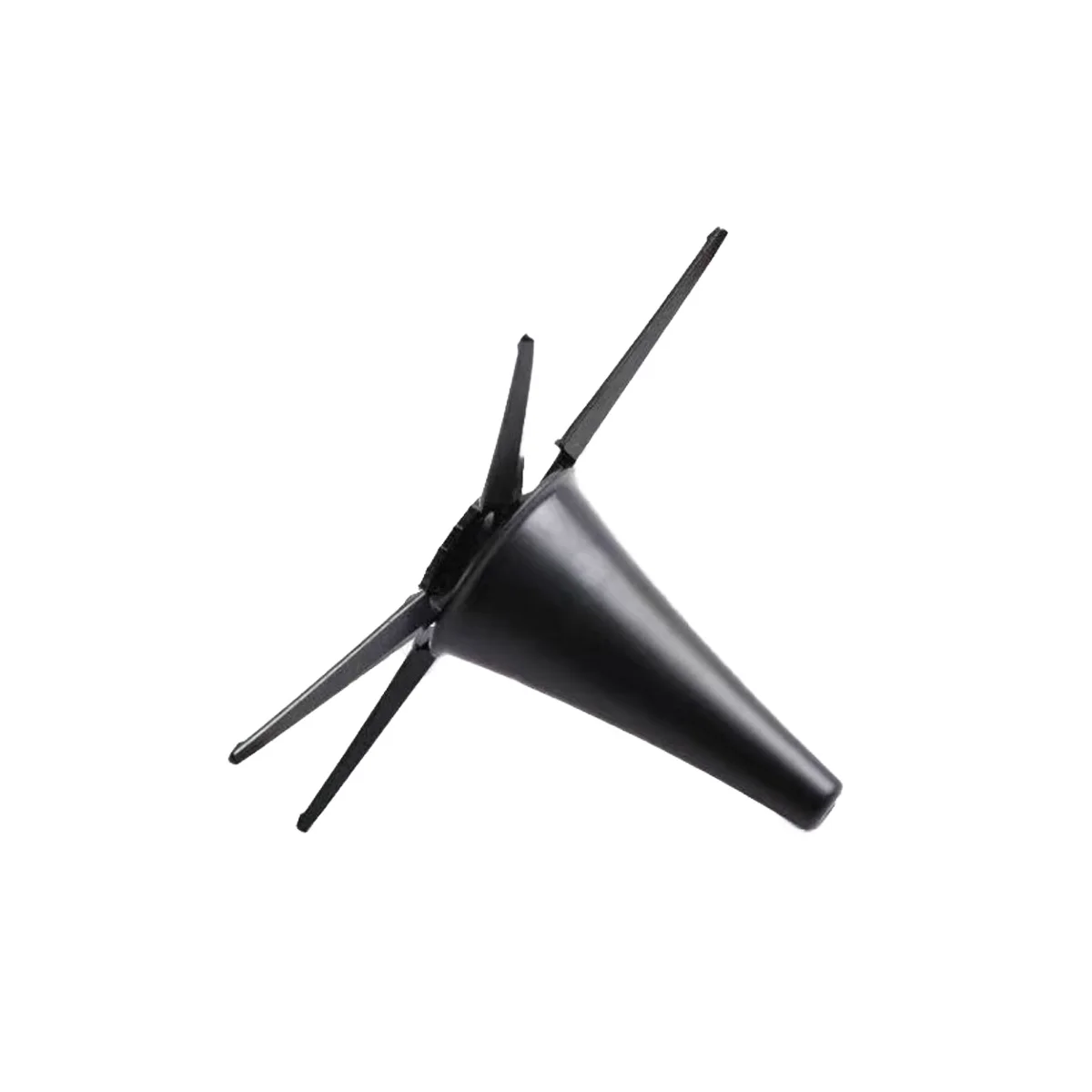 Foldable Clarinet Stand: Black Metal Holder, Portable Support Rack, Perfect for Woodwind Instruments & Musical Accessories, Stur