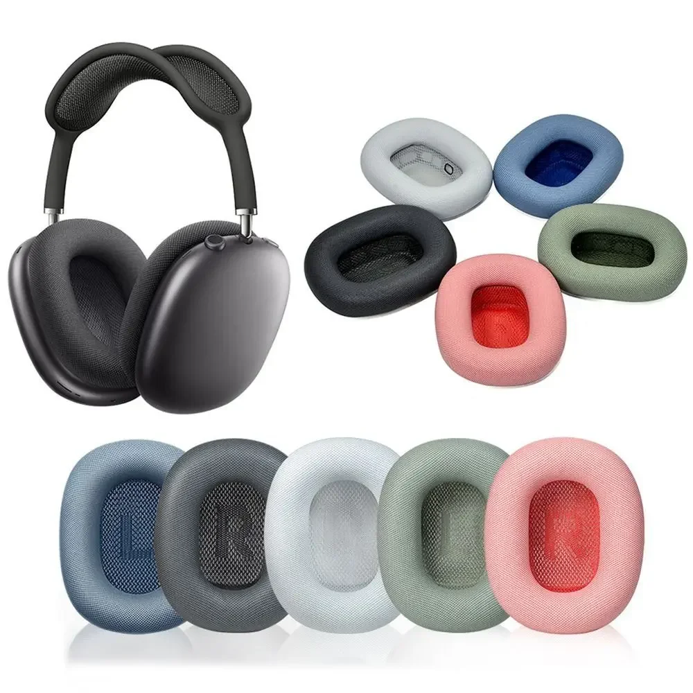 Soft Leather With magnetic attraction Earmuffs Suitable For Apple AirPods Max Headset Cover Ear Cushion Headphones Accessories